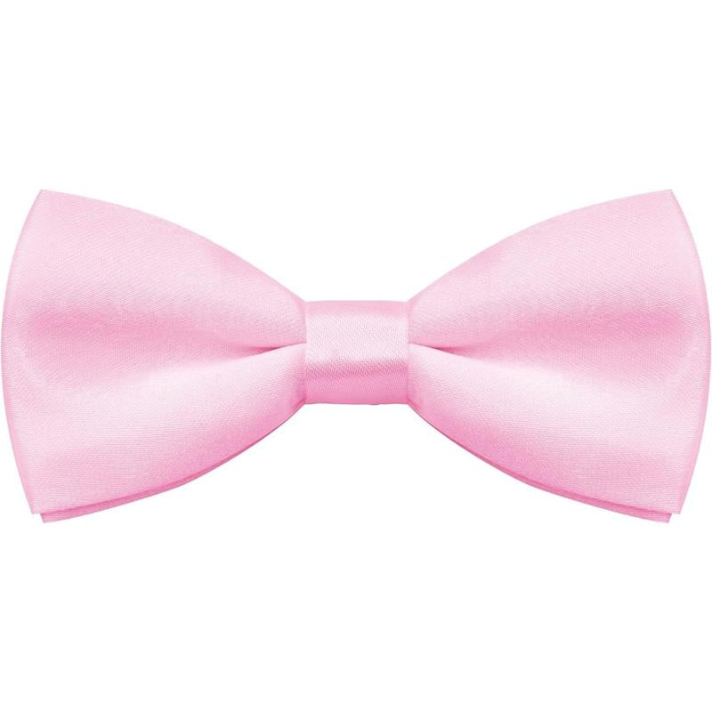 Kids' Black Bow Pre-tied Polyester Satin Bowtie - Double-Layer Unisex Neckwear with Adjustable Strap for Boys, Weddings, Christmas, Birthday, Sports, Graphic Casual Daily Use