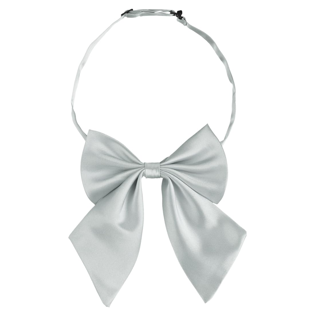 uxcell Women's Pre-Tied Bow Tie Adjustable Solid Bowknot