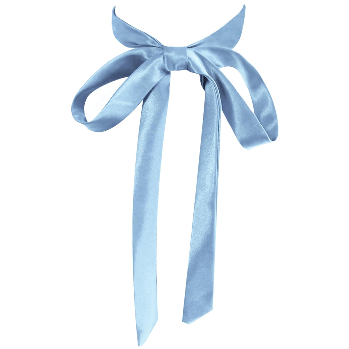 LJBFNN Bow Ties for Women Self Tie Satin Ribbon Bow Ties for Uniform Cosplay Womens Accessory