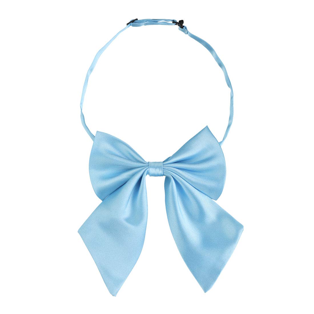 uxcell Women's Pre-Tied Bow Tie Adjustable Solid Bowknot