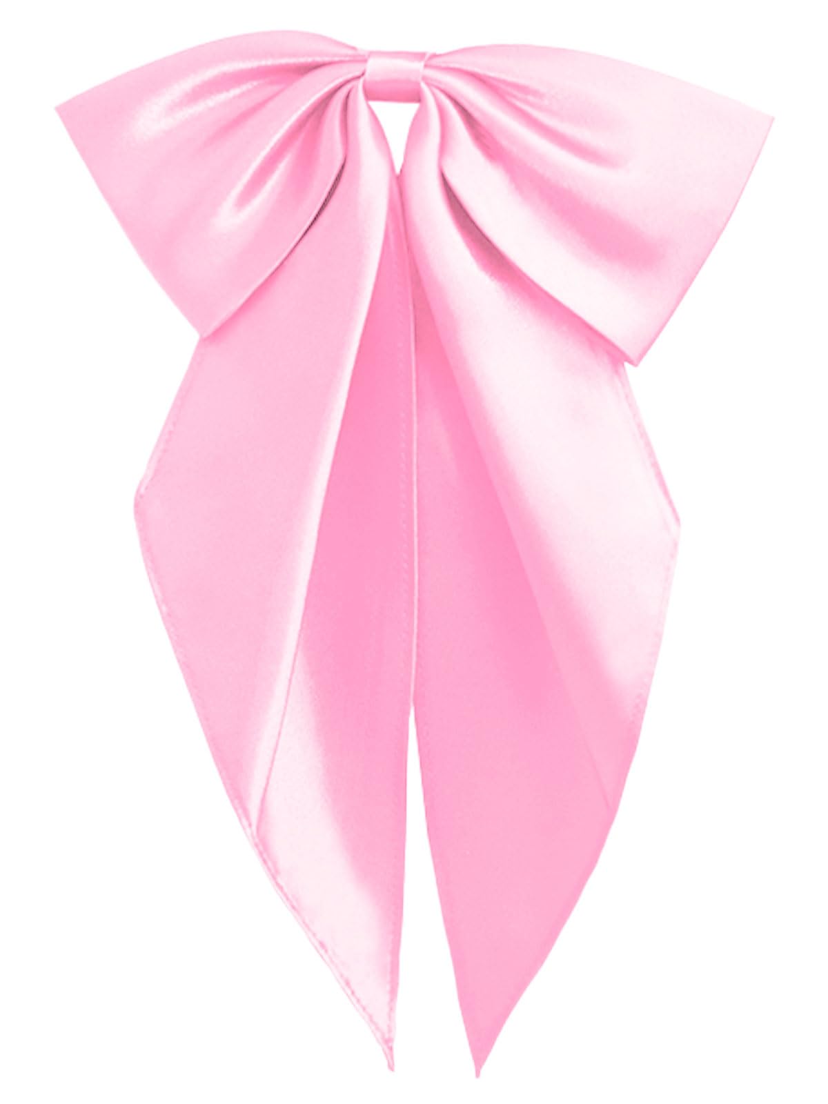 Satin Bow Ties for Women Men, Adjustable Big Womens Bowtie Pre-tied Large Bowties Cosplay Party Date Casual
