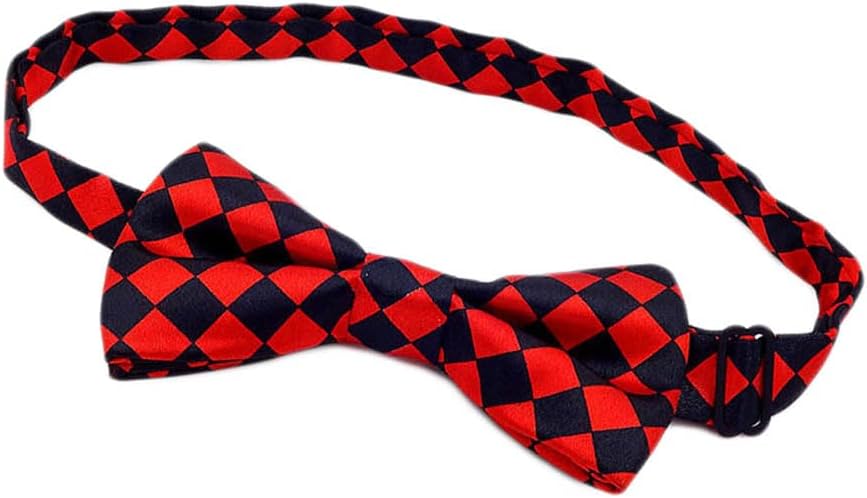 BBTDIN Checkered Plaid Bow Ties for Men Buffalo Plaid Pro-Ties Men Checkered Bow Ties BMT02