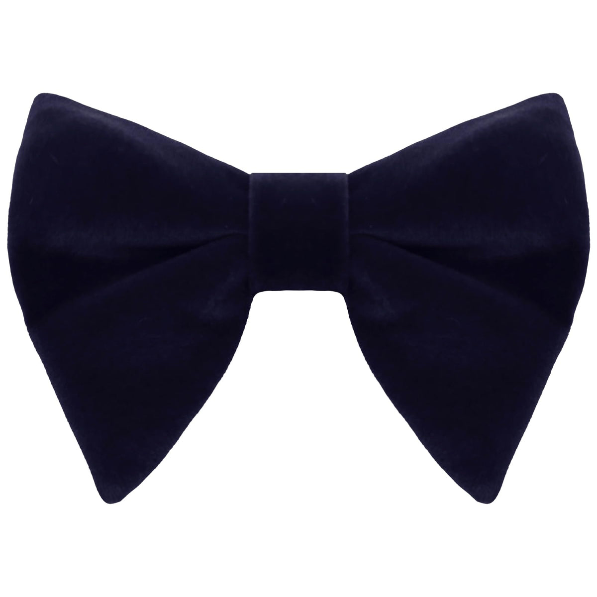 Luckyvestir Men's Velvet Bow Tie, Pre-Tied Adjustable Bowties, Silk Black Neckties for Men Women for Party Business Gift