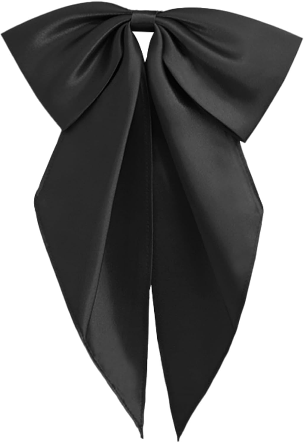 Satin Bow Ties for Women Men, Adjustable Big Womens Bowtie Pre-tied Large Bowties Cosplay Party Date Casual