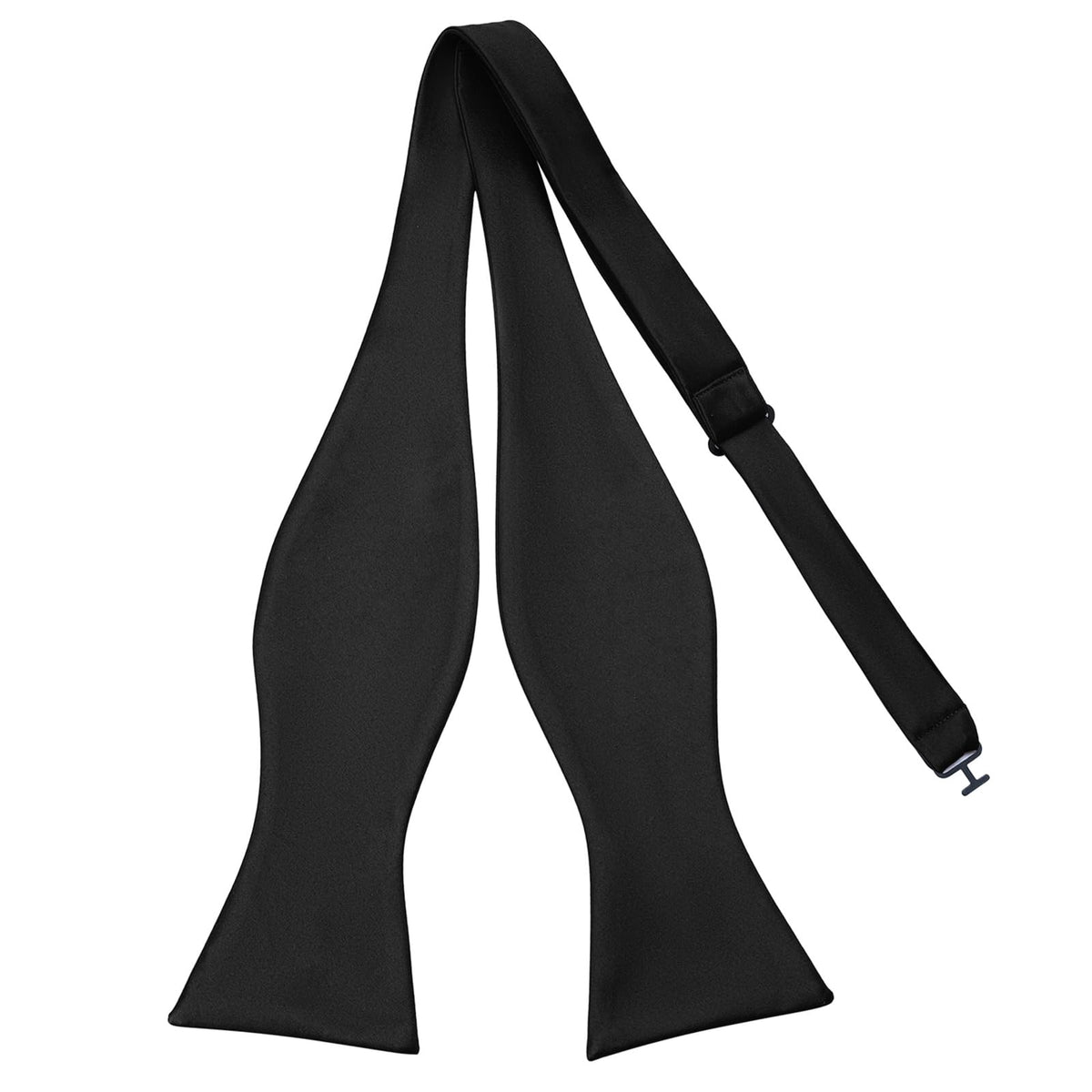 PenSee Mens Solid Bowtie Woven Self Tie Bow Ties Tuxedo & Wedding Bowties