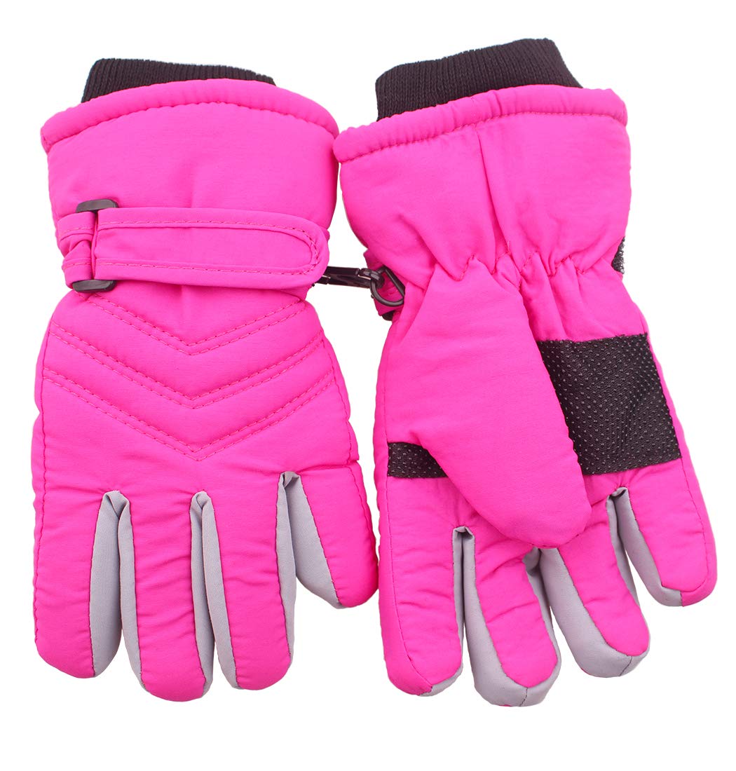 Kids Waterproof Winter Gloves Toddler Snow gloves Ski Gloves For Little Boys Girls