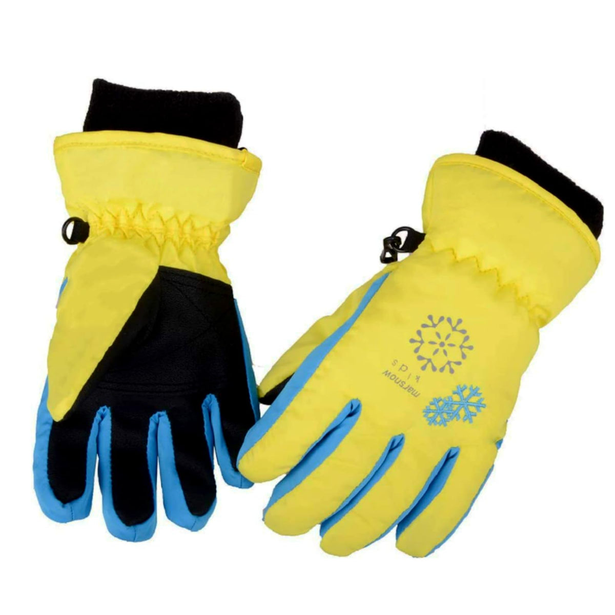 Azarxis Kids Ski Snow Gloves, Waterproof Winter Mittens for Boys Girls