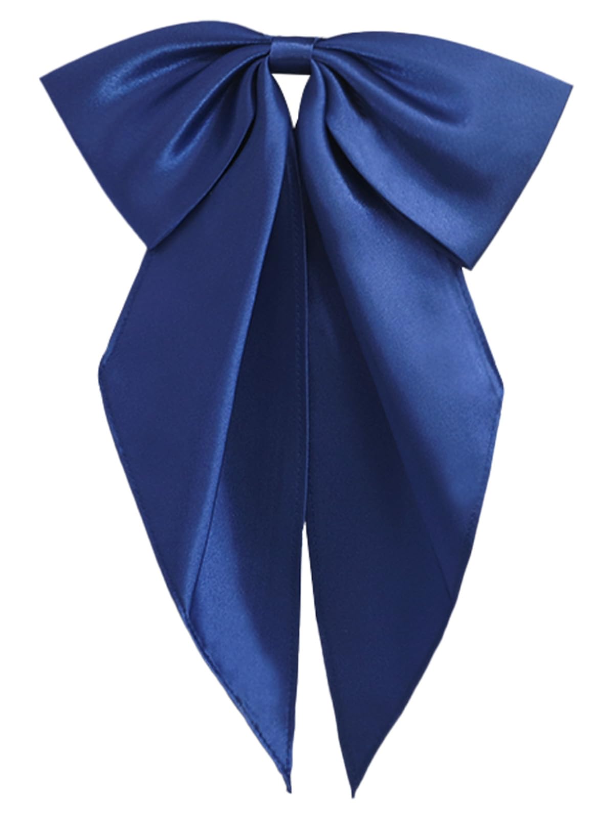 Satin Bow Ties for Women Men, Adjustable Big Womens Bowtie Pre-tied Large Bowties Cosplay Party Date Casual