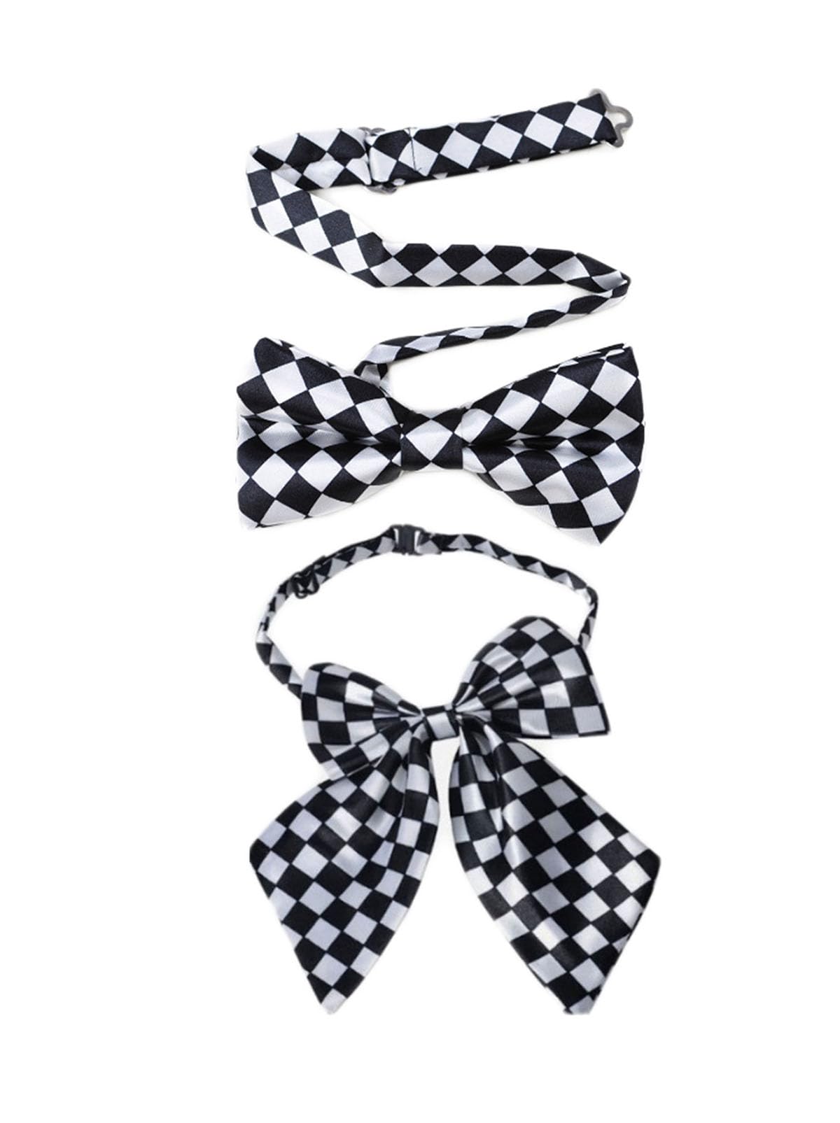 BBTDIN Checkered Plaid Bow Ties for Men Buffalo Plaid Pro-Ties Men Checkered Bow Ties BMT02