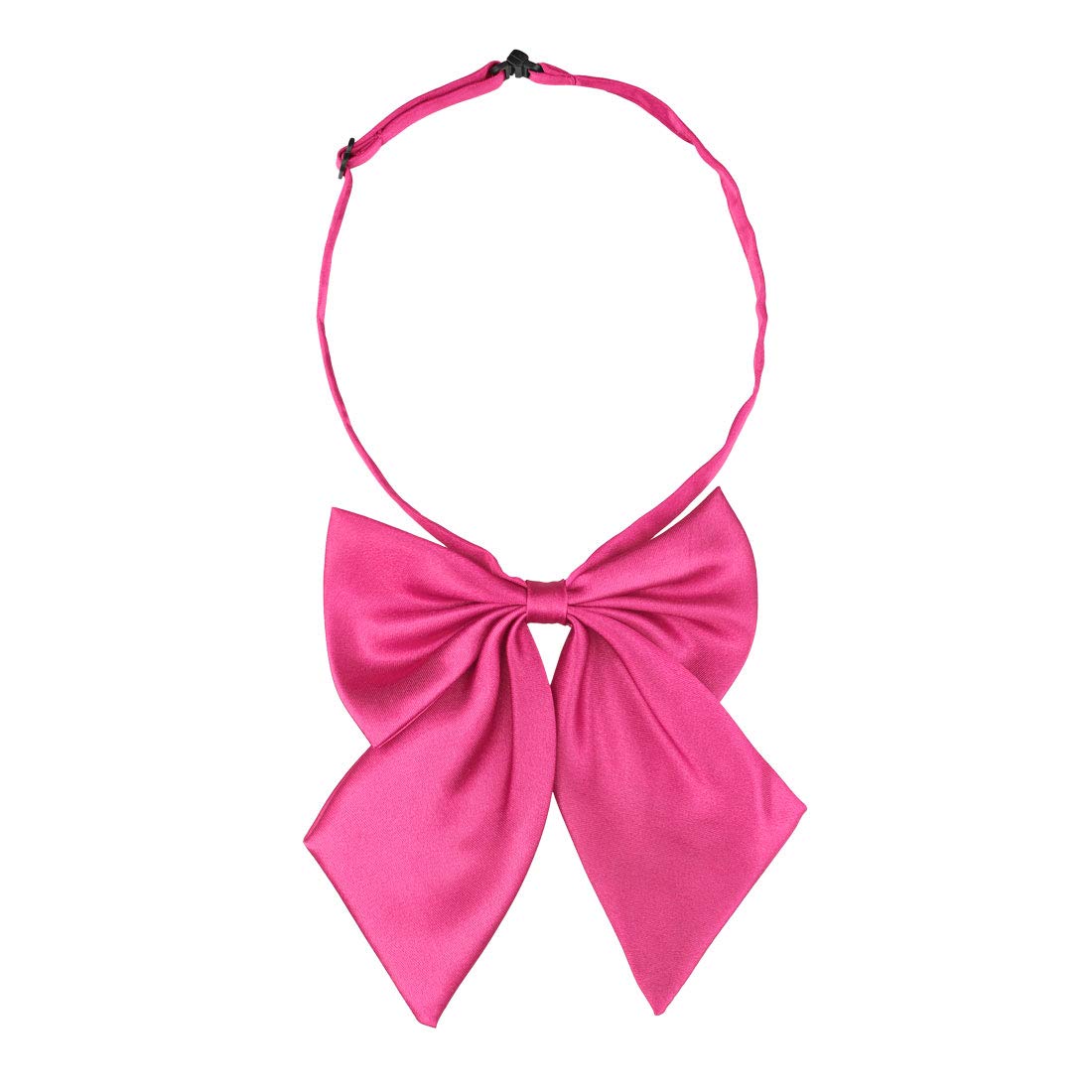 uxcell Women's Pre-Tied Bow Tie Adjustable Solid Bowknot