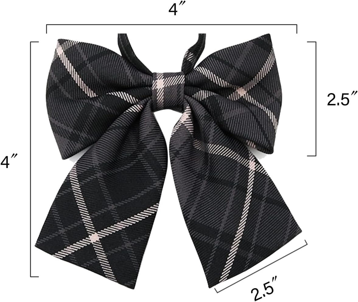 Uniform Adjustable Pre-Tied Zipper Ties For kids boys girls 8 pcs Gowns Neck Neckties School Men's Pretied Ties Set