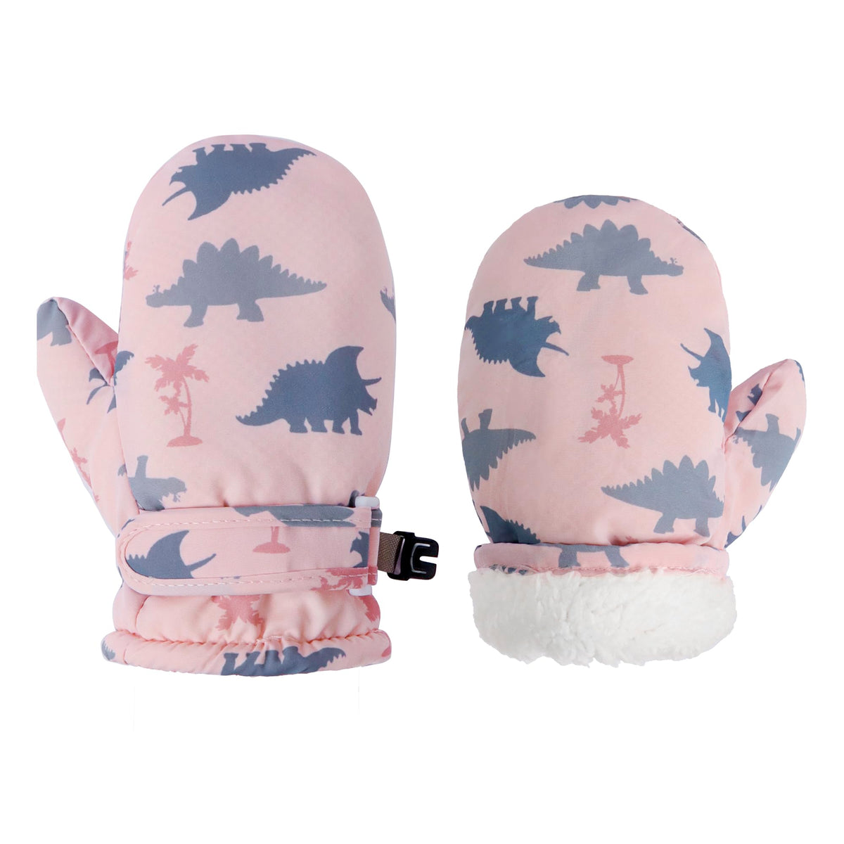Toddler Mittens Lined Fleece Snow Gloves for Boys Girls Kids Winter Ski Gloves Baby Mittens