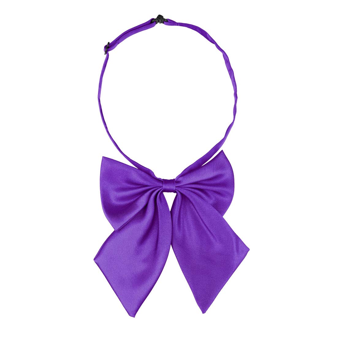 uxcell Women's Pre-Tied Bow Tie Adjustable Solid Bowknot