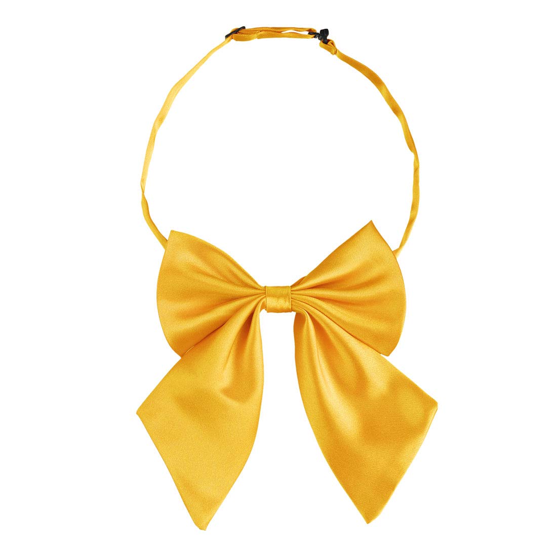 uxcell Women's Pre-Tied Bow Tie Adjustable Solid Bowknot