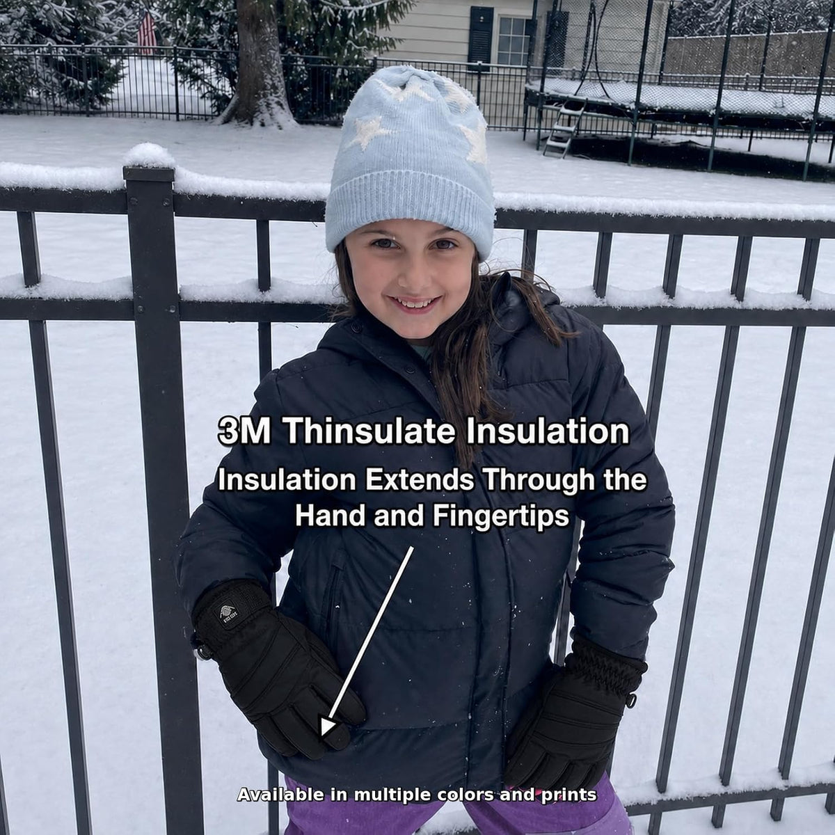 N'Ice Caps Kids Waterproof Winter Thinsulate Warm Gloves