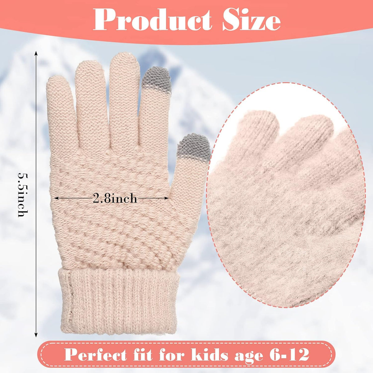 Coume 4 Pairs Kid Glove