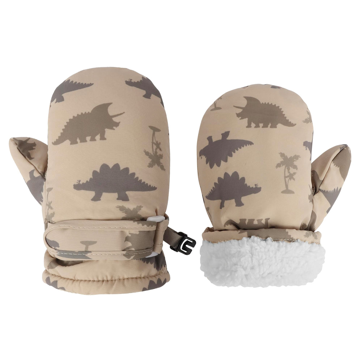 Toddler Mittens Lined Fleece Snow Gloves for Boys Girls Kids Winter Ski Gloves Baby Mittens