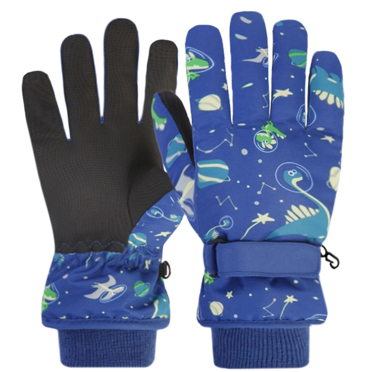 Azarxis Kids Ski Snow Gloves, Waterproof Winter Mittens for Boys Girls