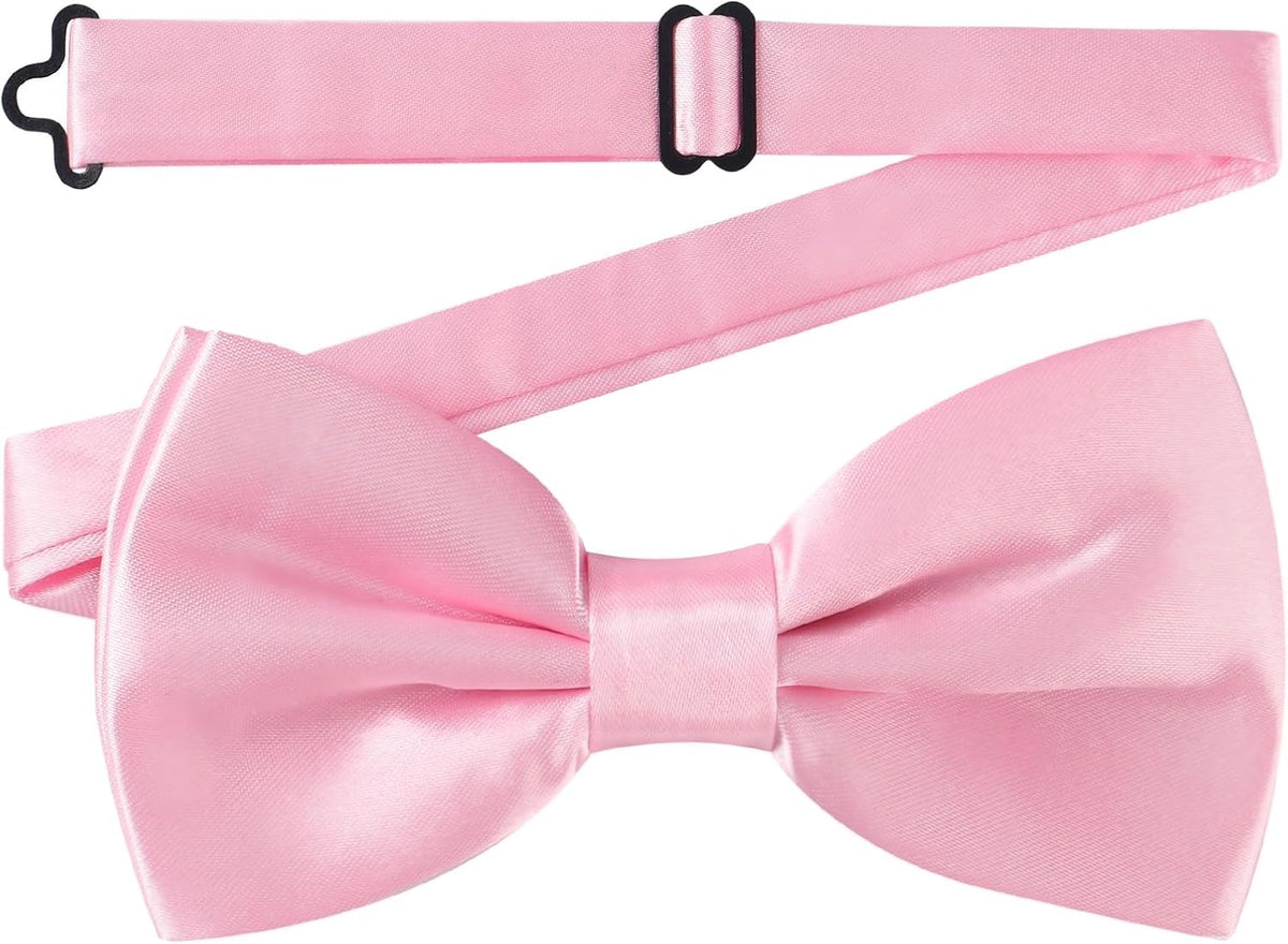AWAYTR Bow Ties for Men - Pre-Tied Adjustable Tuxedo Style for Wedding