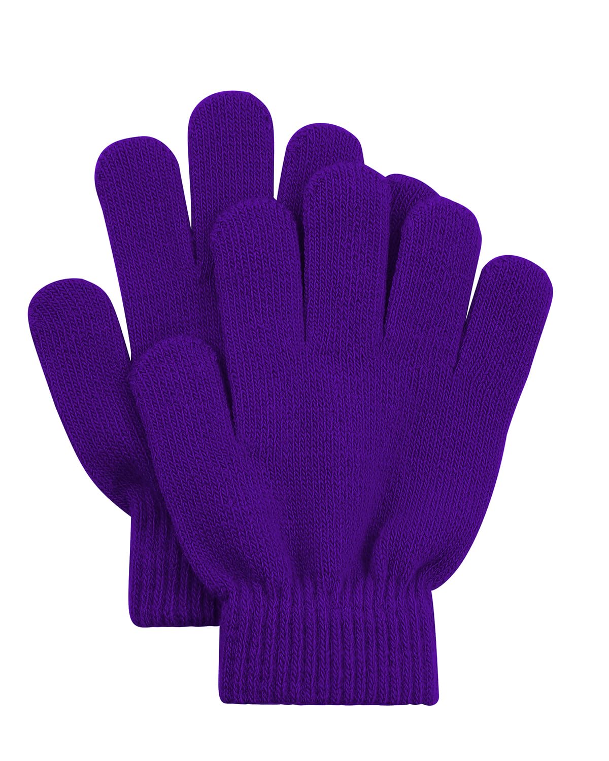 Kids Winter Gloves for Toddler Boys Girls Warm Full Finger Knit Mittens