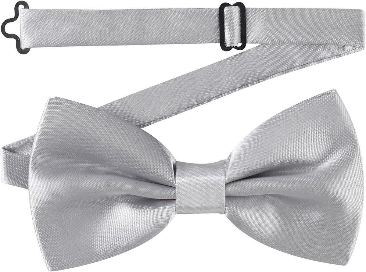 AWAYTR Bow Ties for Men - Pre-Tied Adjustable Tuxedo Style for Wedding