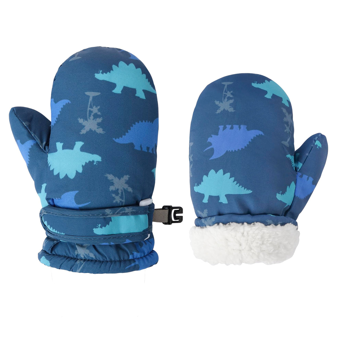 Toddler Mittens Lined Fleece Snow Gloves for Boys Girls Kids Winter Ski Gloves Baby Mittens