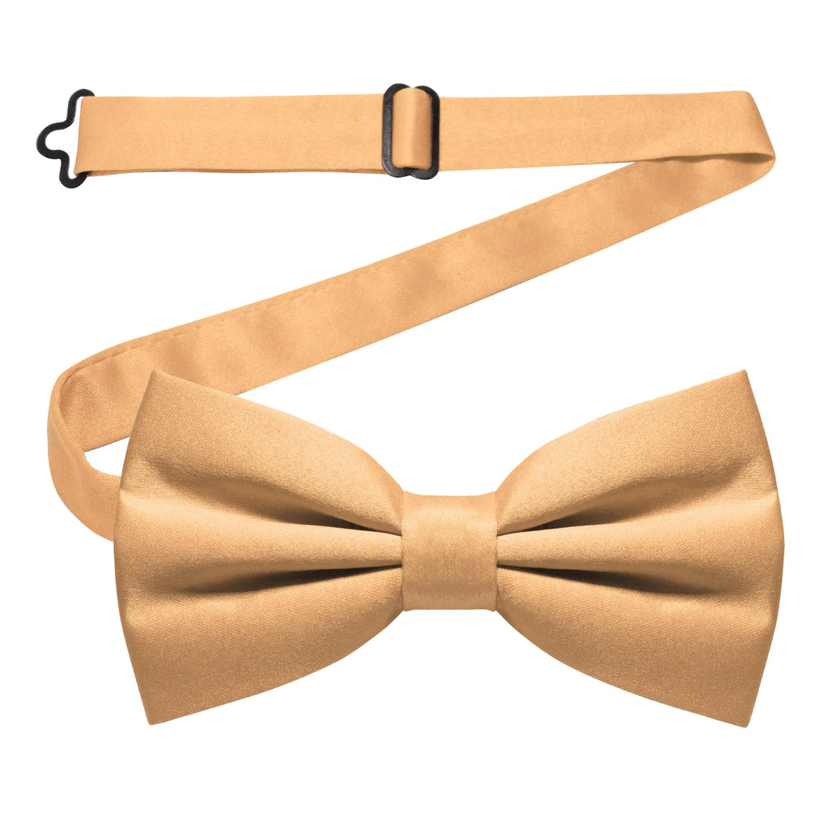 JEMYGINS Solid Color Pre-tied Bow Tie Adjustable Bowtie for Men