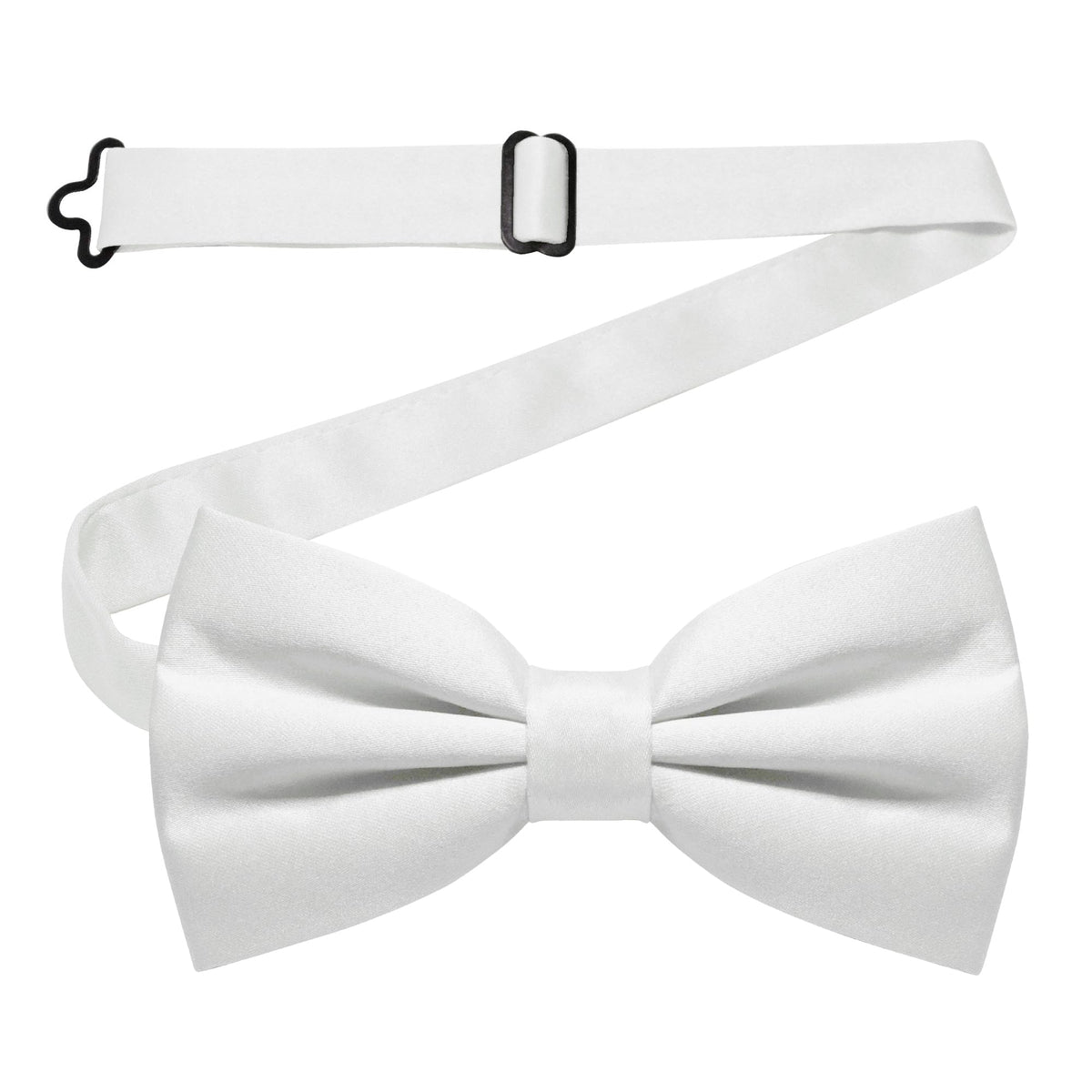 JEMYGINS Solid Color Pre-tied Bow Tie Adjustable Bowtie for Men