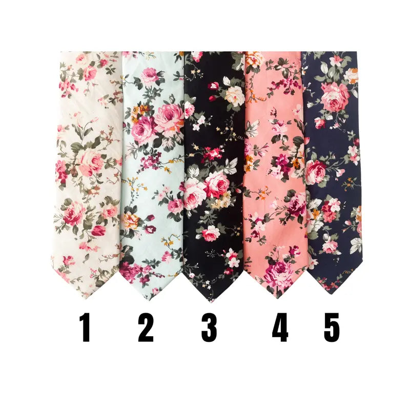 Personalized Picture Skinny Ties