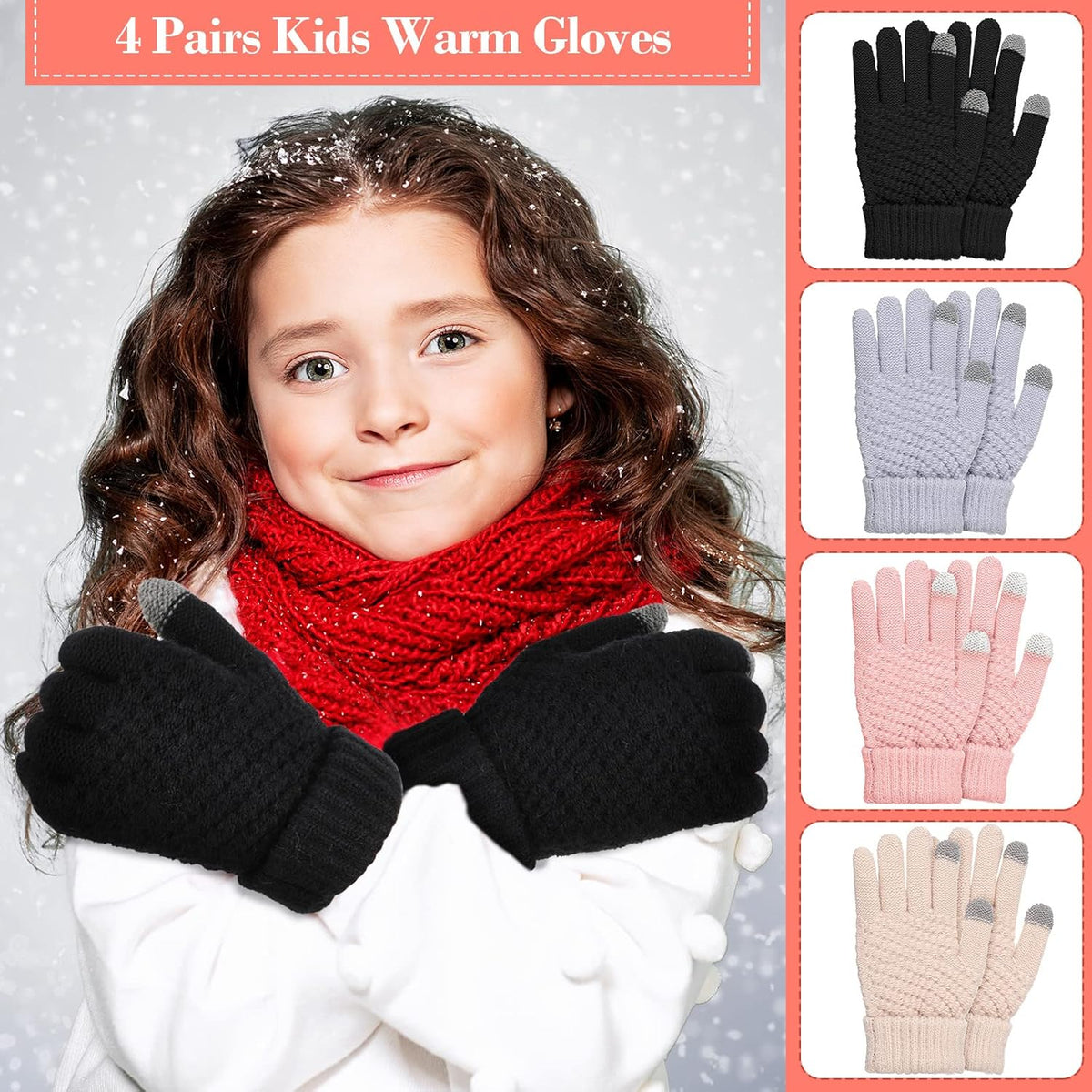 Coume 4 Pairs Kid Glove