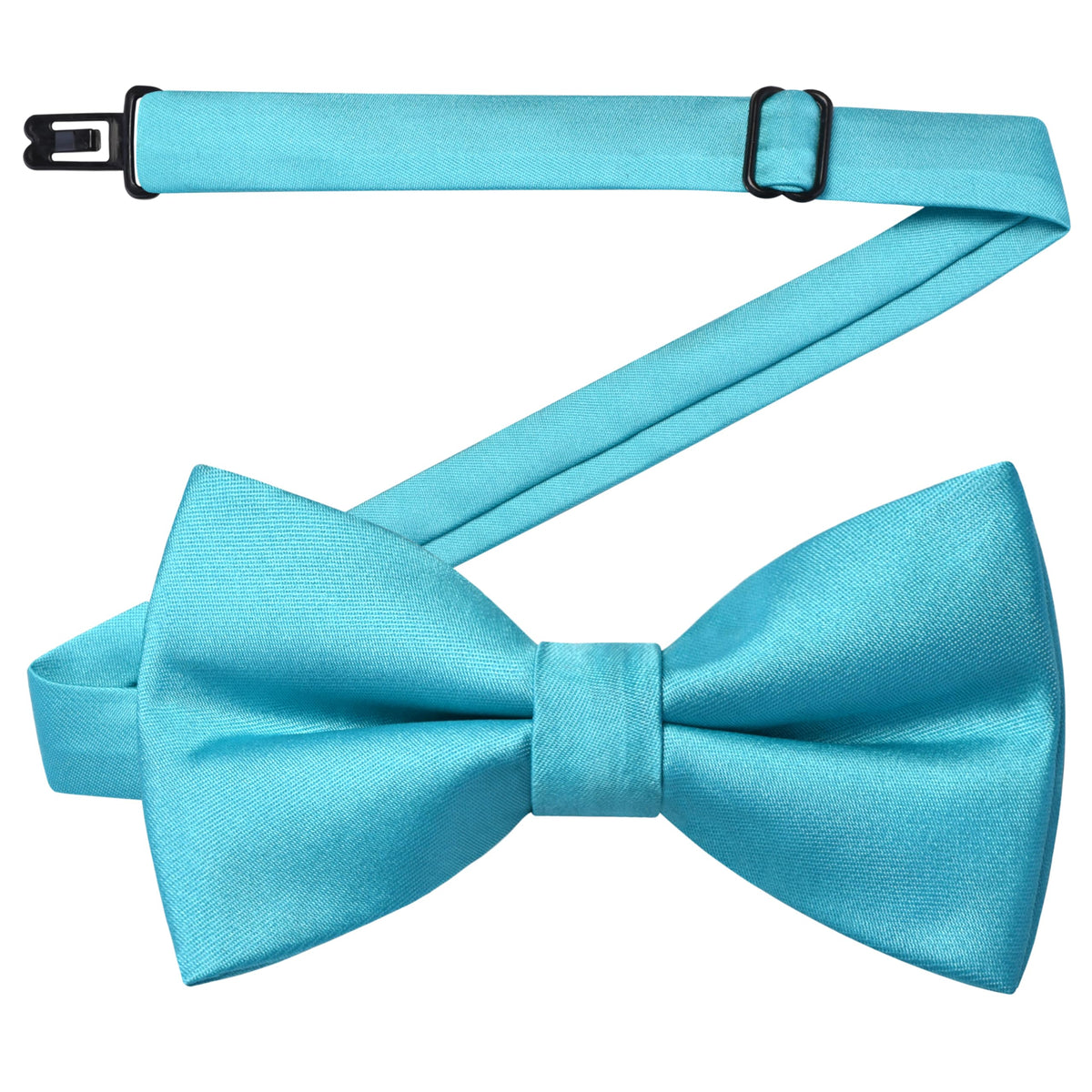 GUSLESON Solid Bow Ties for Boys Pre-Tied Baby Kids Bow Tie Adjustable Toddler Bowties for Wedding Party