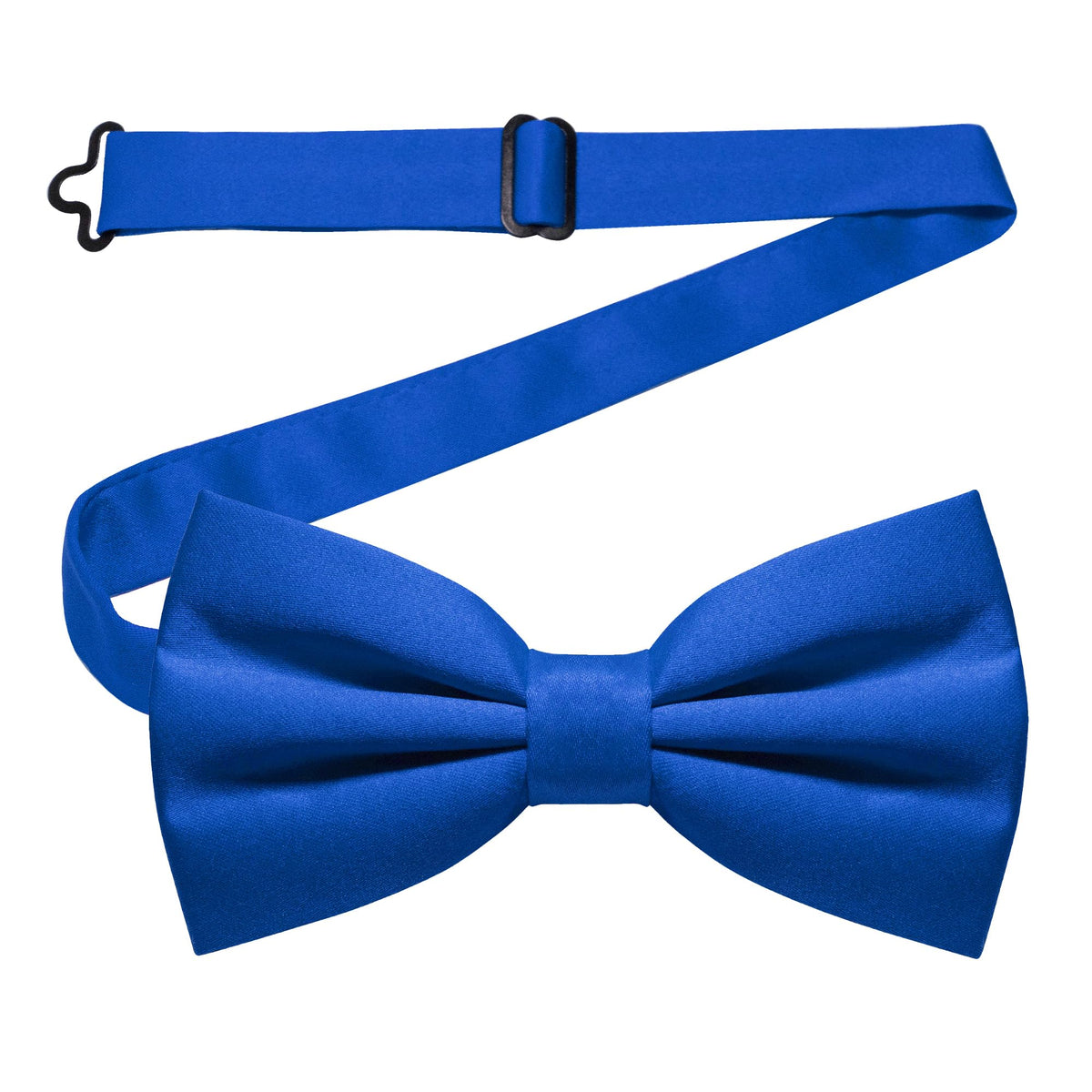 JEMYGINS Solid Color Pre-tied Bow Tie Adjustable Bowtie for Men