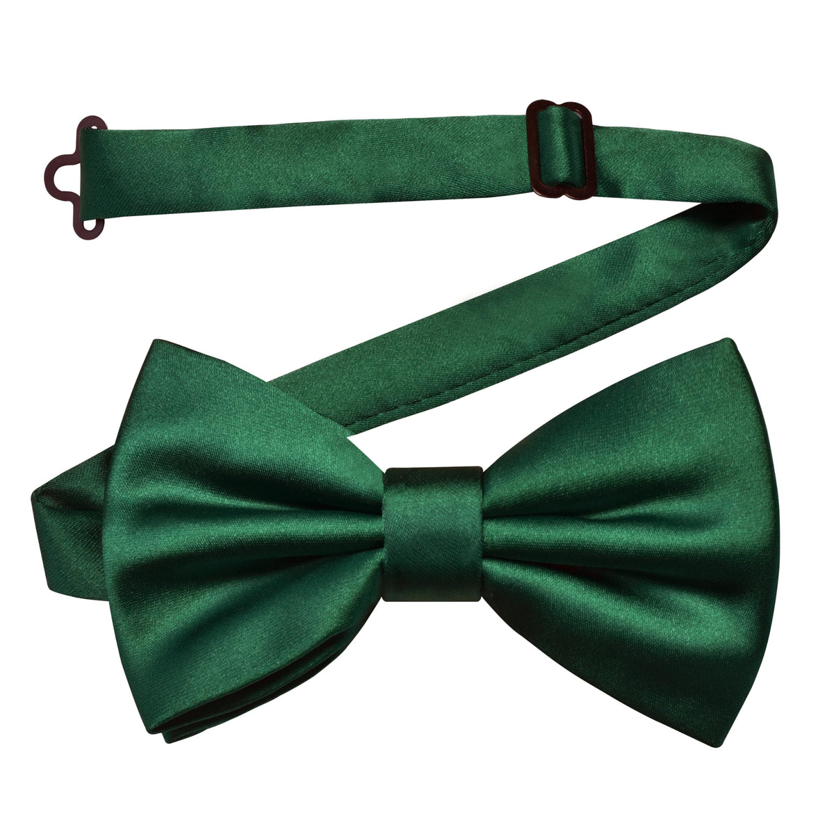 Branduce Solid Color Pre-tied Bow Tie Quality Adjustable Bowtie for Men Party Wedding