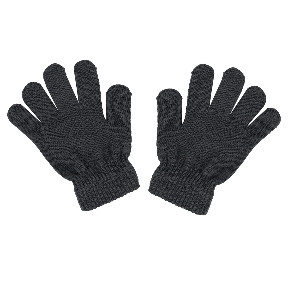 Kids Gloves Magic Knit Gloves for Girls/Boys Solid Colors