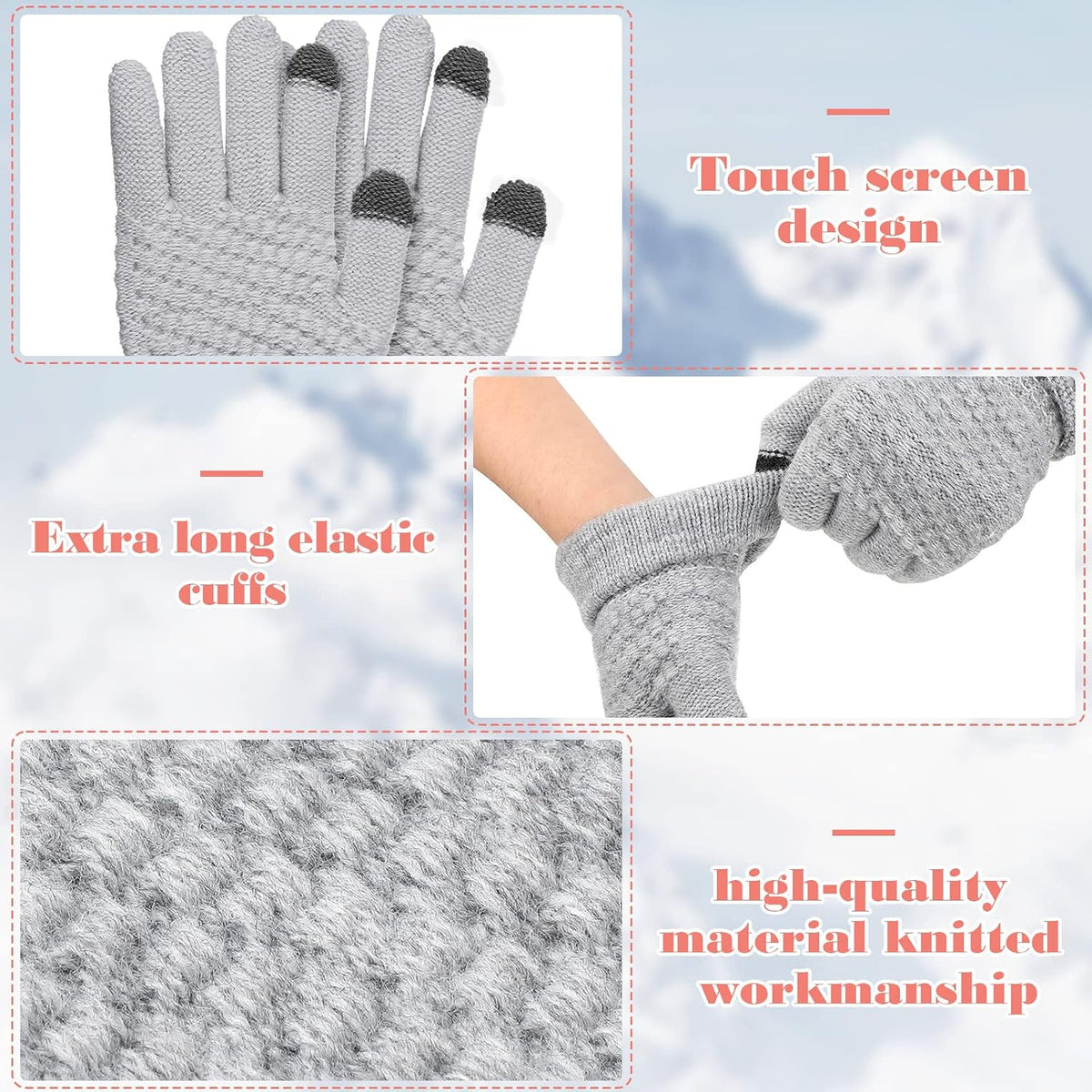 Coume 4 Pairs Kid Glove