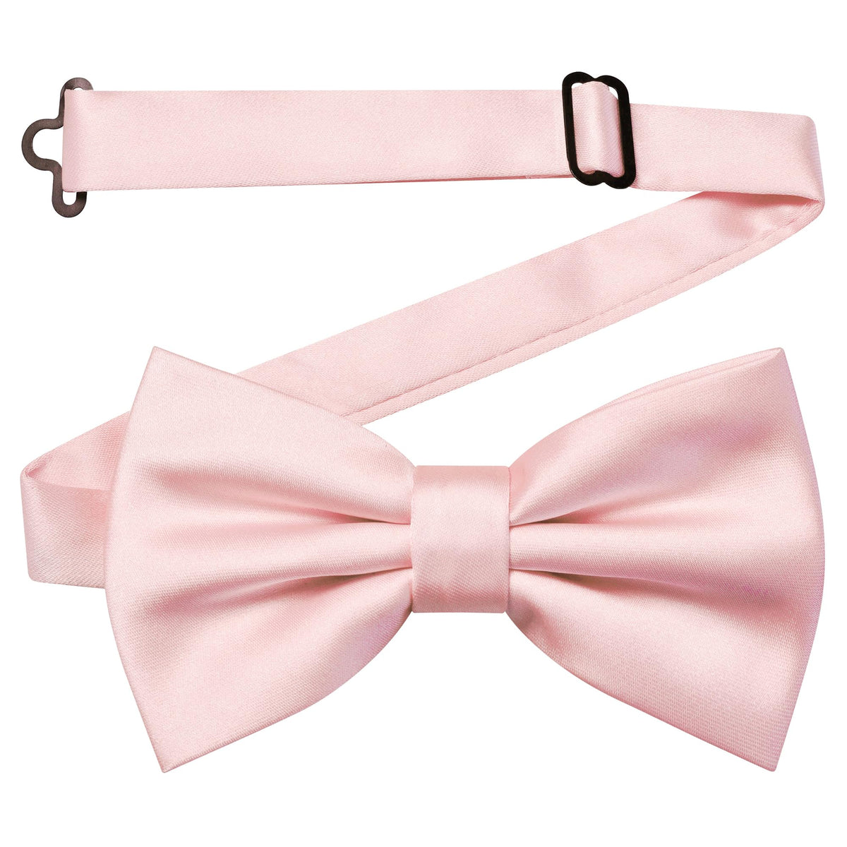 Branduce Solid Color Pre-tied Bow Tie Quality Adjustable Bowtie for Men Party Wedding