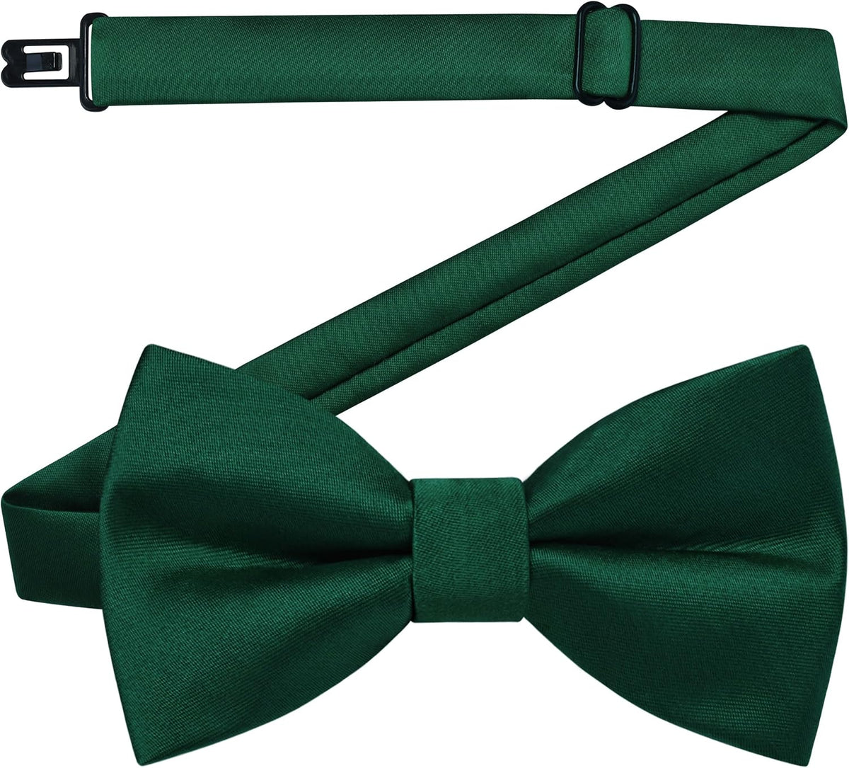 GUSLESON Solid Bow Ties for Boys Pre-Tied Baby Kids Bow Tie Adjustable Toddler Bowties for Wedding Party