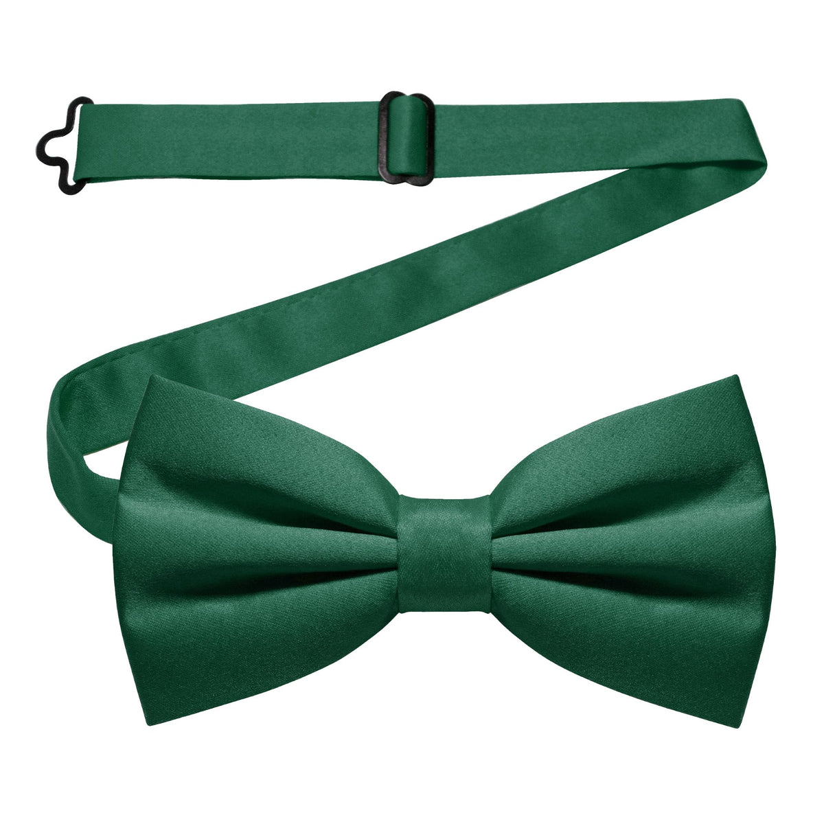 JEMYGINS Solid Color Pre-tied Bow Tie Adjustable Bowtie for Men