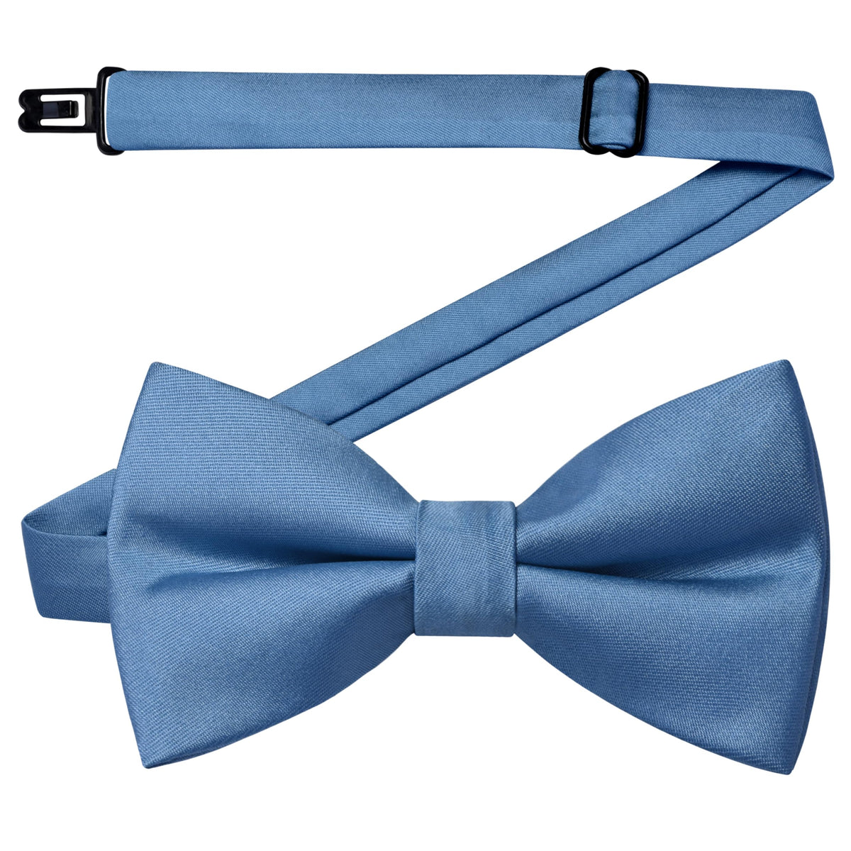 GUSLESON Solid Bow Ties for Boys Pre-Tied Baby Kids Bow Tie Adjustable Toddler Bowties for Wedding Party