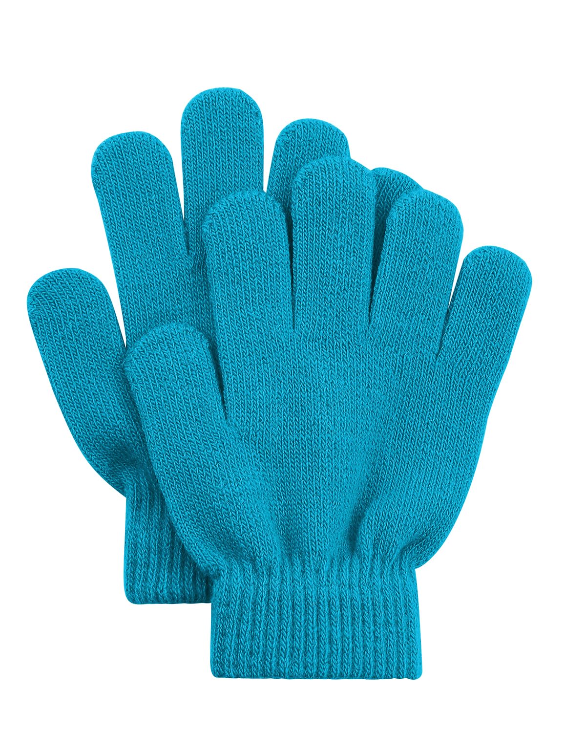 Kids Winter Gloves for Toddler Boys Girls Warm Full Finger Knit Mittens