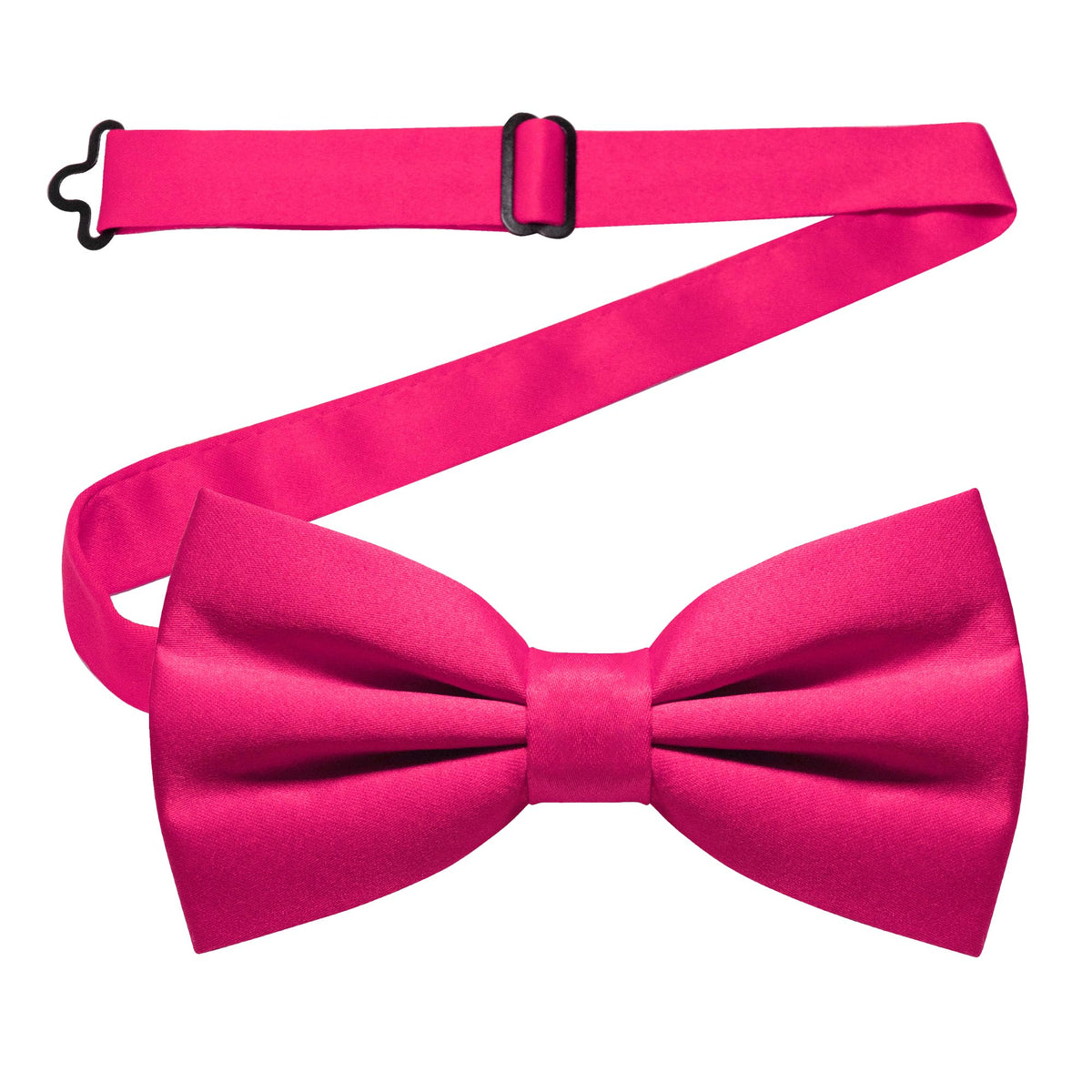 JEMYGINS Solid Color Pre-tied Bow Tie Adjustable Bowtie for Men