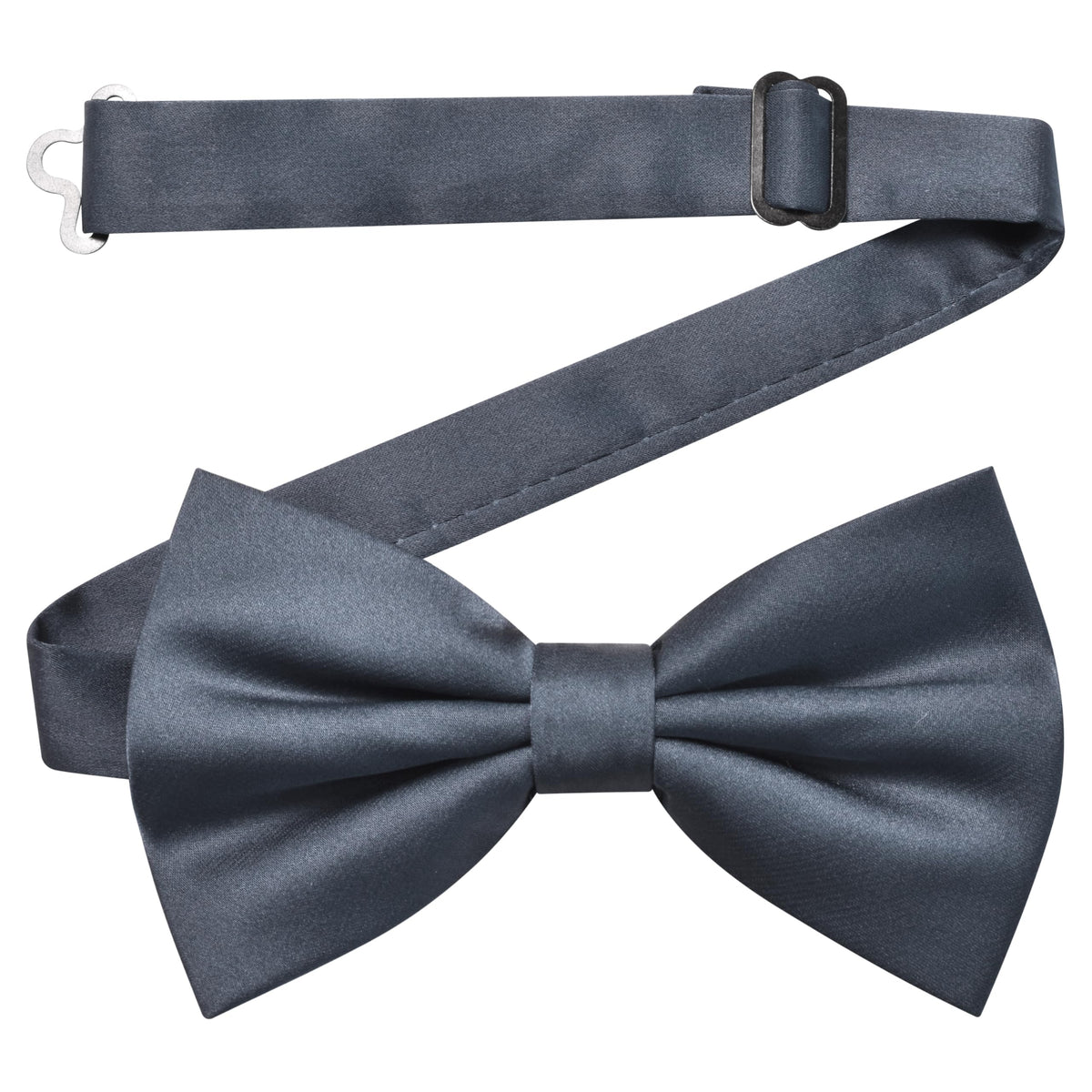 Branduce Solid Color Pre-tied Bow Tie Quality Adjustable Bowtie for Men Party Wedding