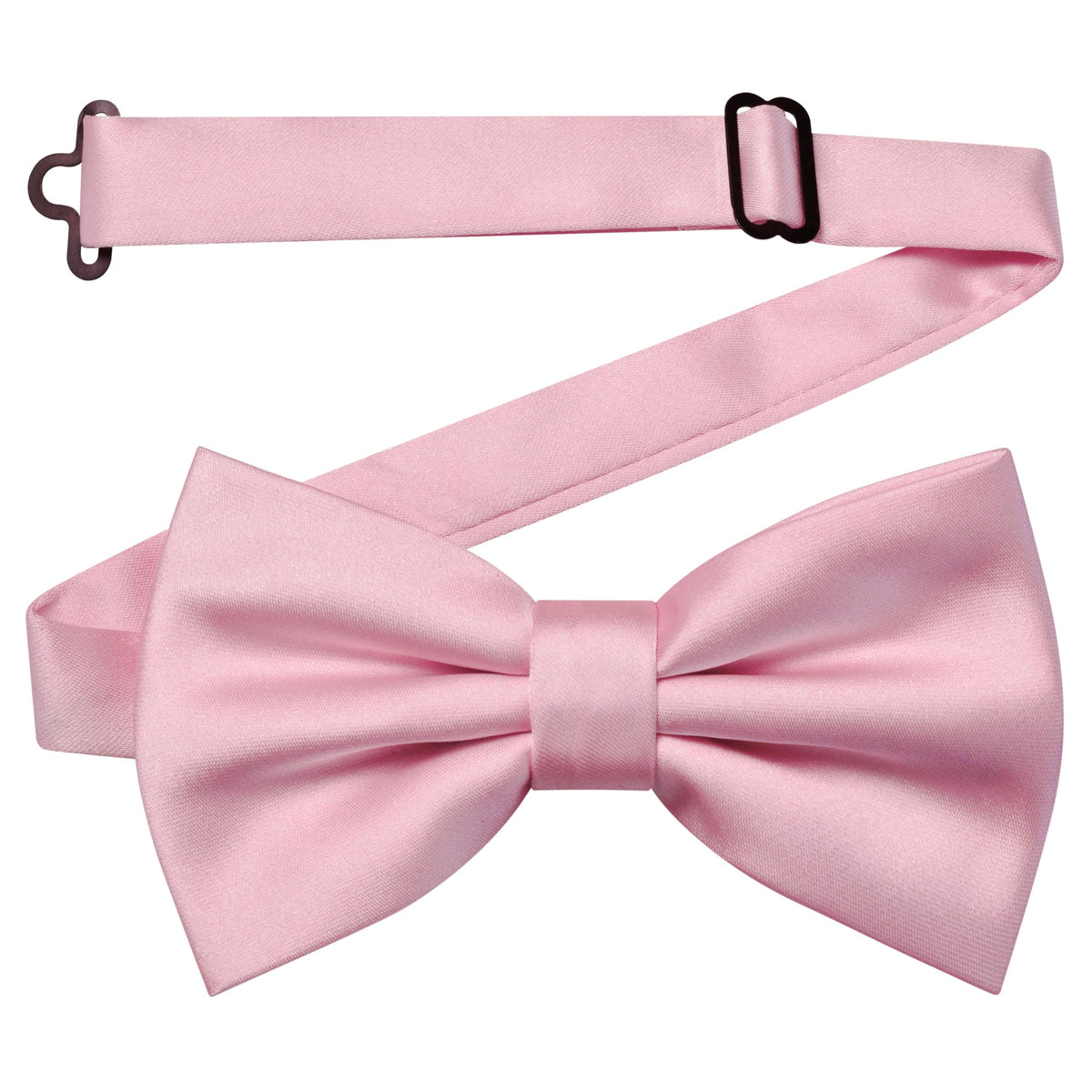Branduce Solid Color Pre-tied Bow Tie Quality Adjustable Bowtie for Men Party Wedding