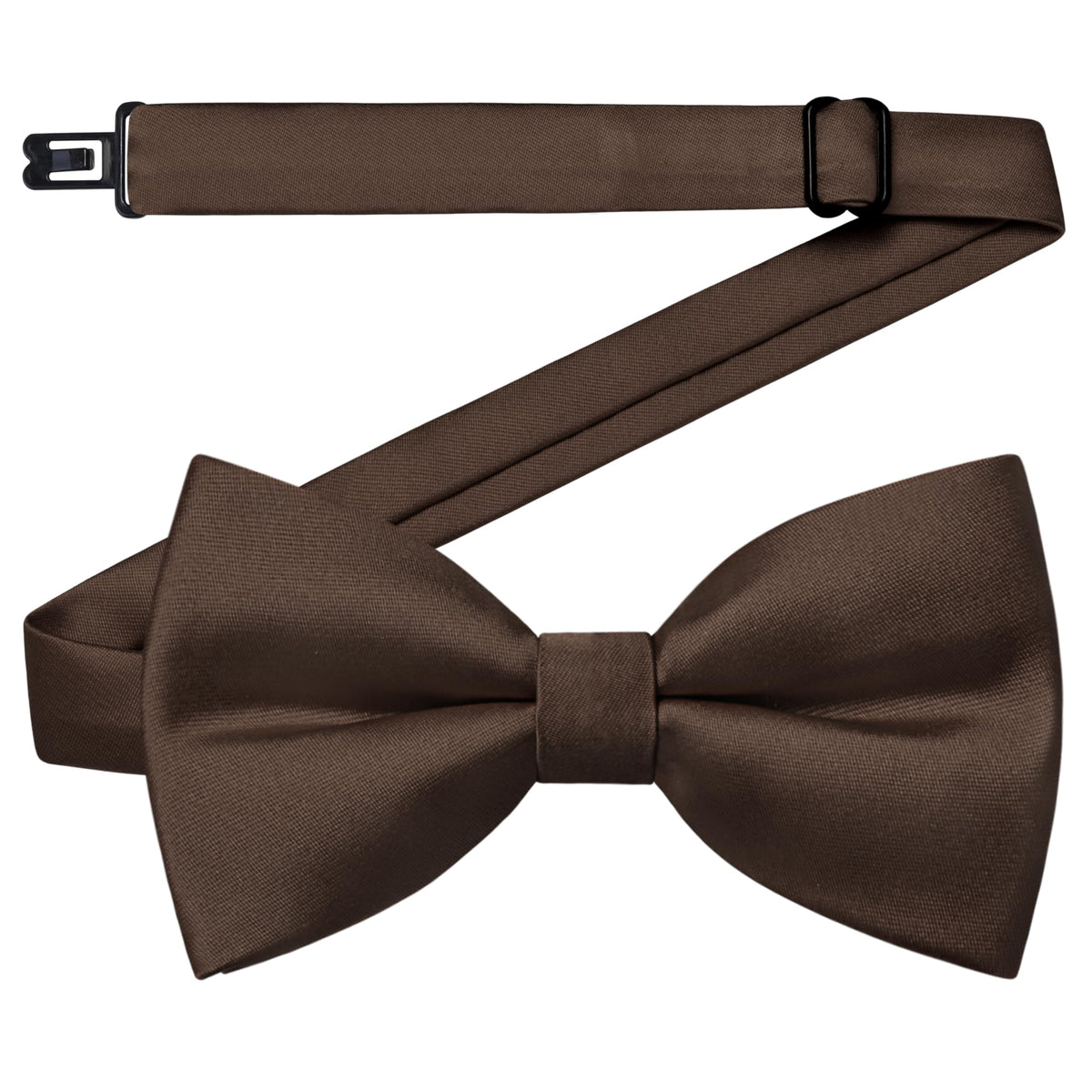 GUSLESON Solid Bow Ties for Boys Pre-Tied Baby Kids Bow Tie Adjustable Toddler Bowties for Wedding Party