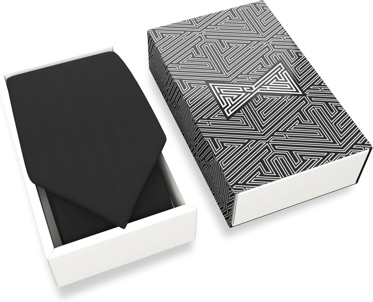 Men's Gabardine Matt Neckties Solid Color for Tuxedo Classic Design, by Bow Tie Hosue