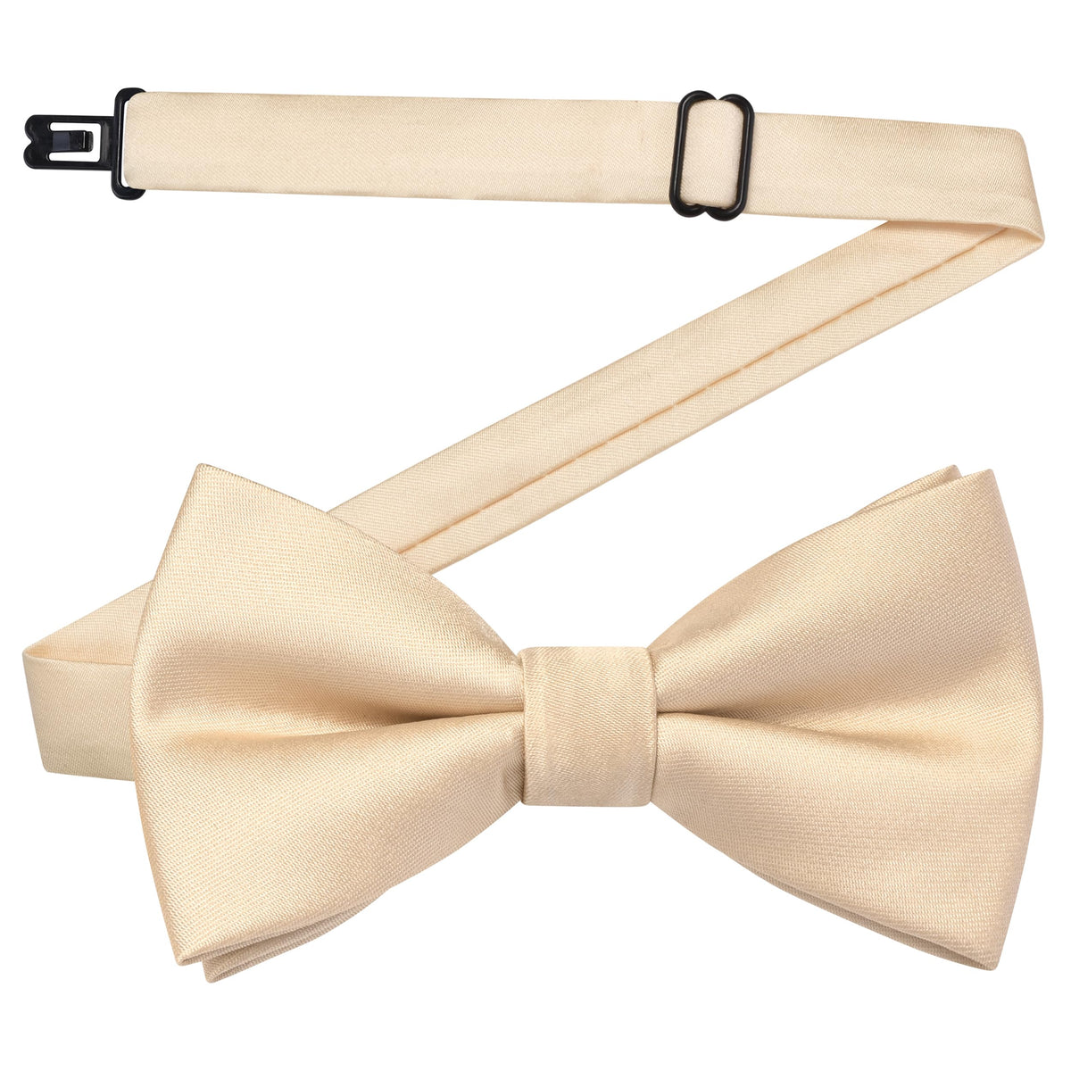 GUSLESON Solid Bow Ties for Boys Pre-Tied Baby Kids Bow Tie Adjustable Toddler Bowties for Wedding Party