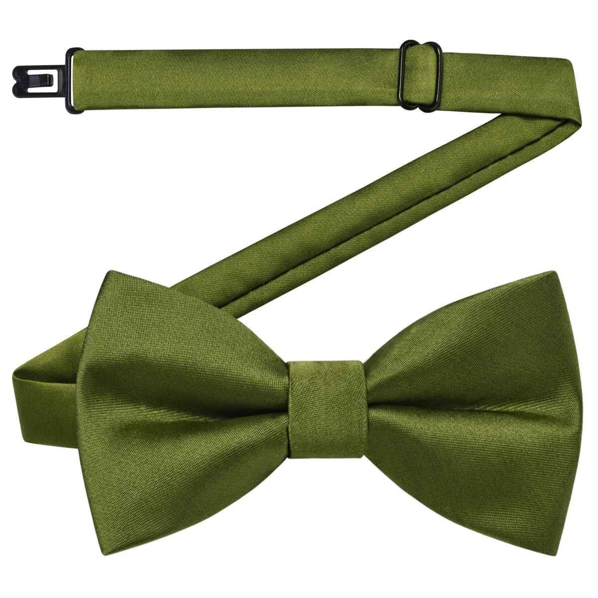 GUSLESON Solid Bow Ties for Boys Pre-Tied Baby Kids Bow Tie Adjustable Toddler Bowties for Wedding Party