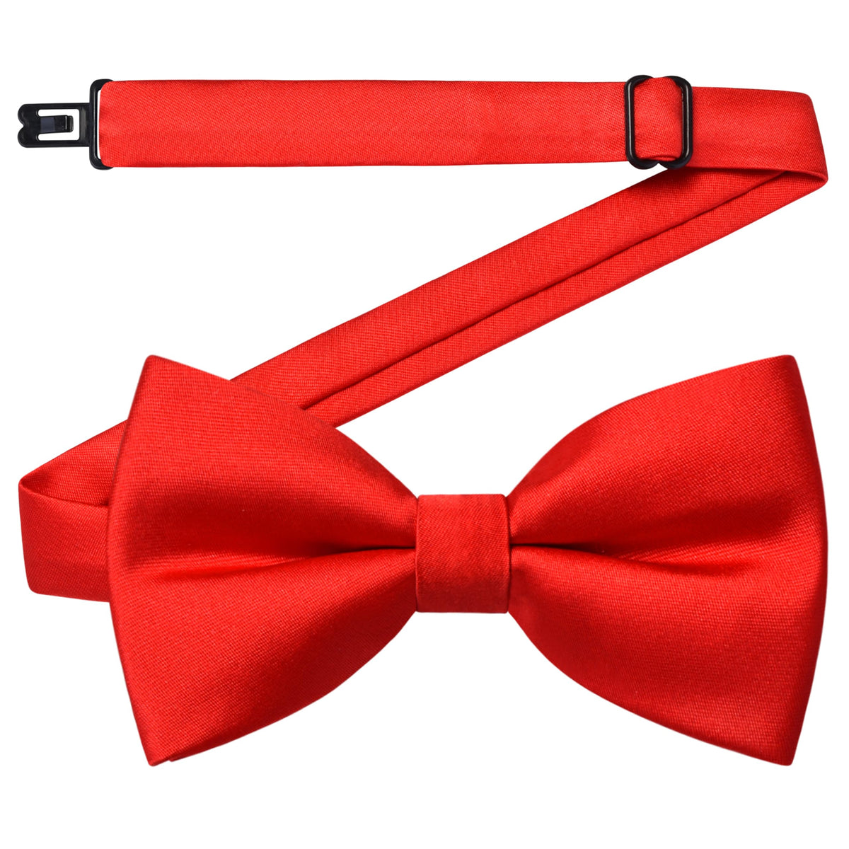 GUSLESON Solid Bow Ties for Boys Pre-Tied Baby Kids Bow Tie Adjustable Toddler Bowties for Wedding Party