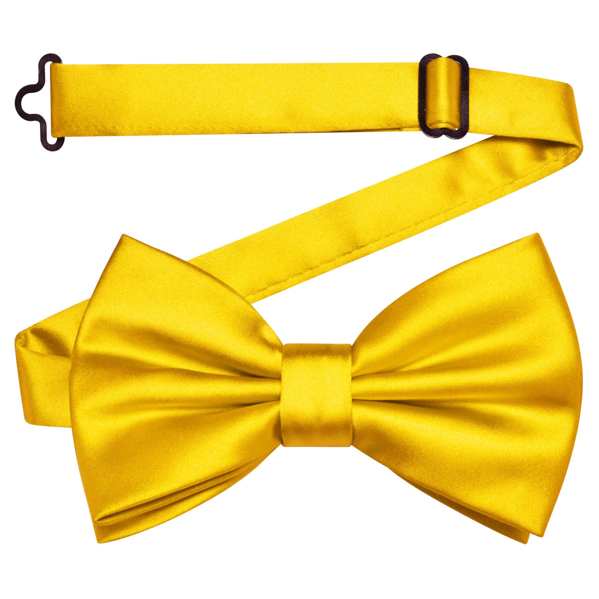 Branduce Solid Color Pre-tied Bow Tie Quality Adjustable Bowtie for Men Party Wedding