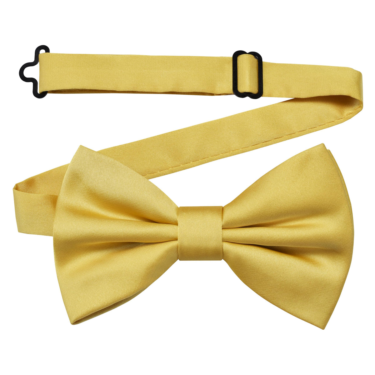 Branduce Solid Color Pre-tied Bow Tie Quality Adjustable Bowtie for Men Party Wedding